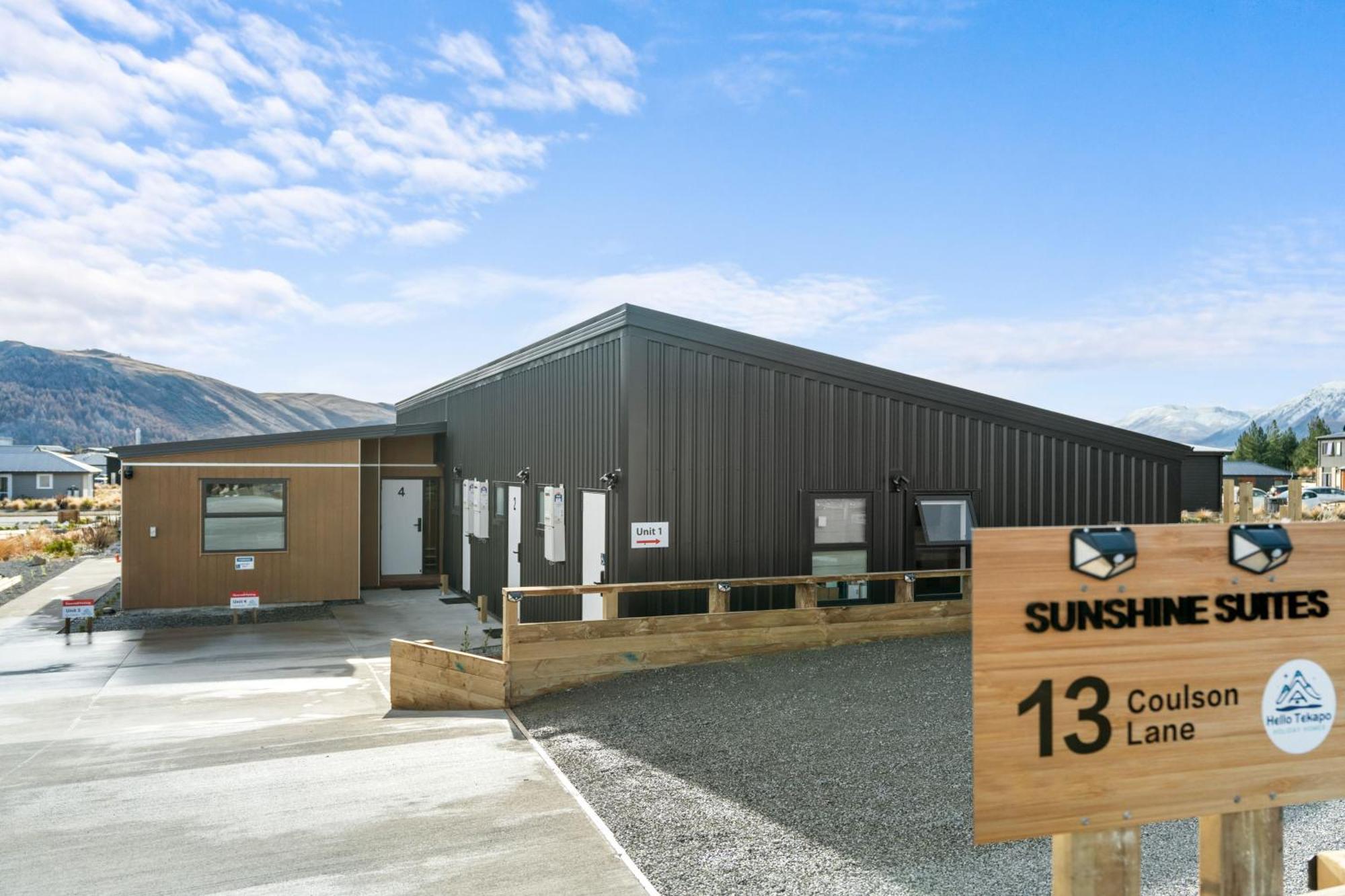 Sunshine Suites Lake Tekapo Exterior foto